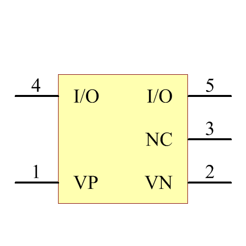NUP2114UPXV5T1G Symbol - onsemi