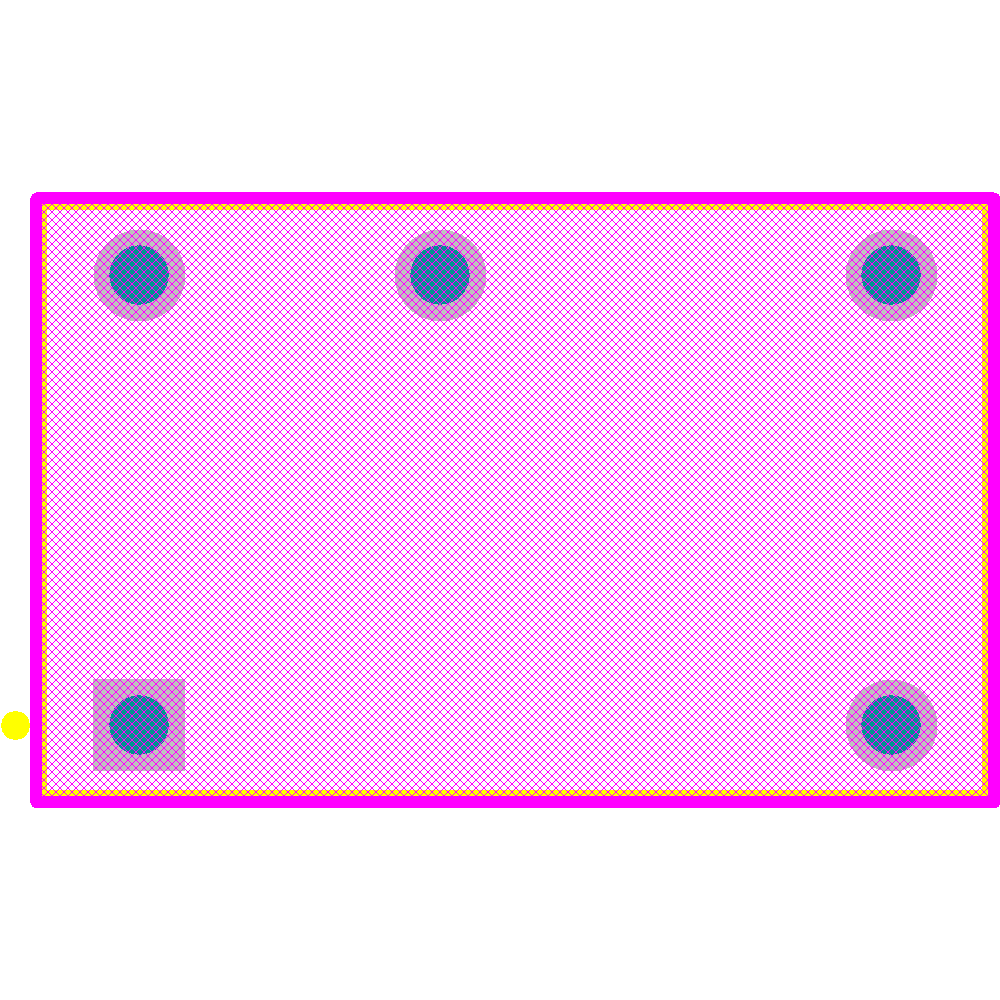 G6E-134PL-ST-US-DC12 Footprint - Omron