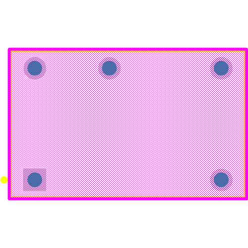 G6E-134PL-ST-US-DC12 Footprint - Omron