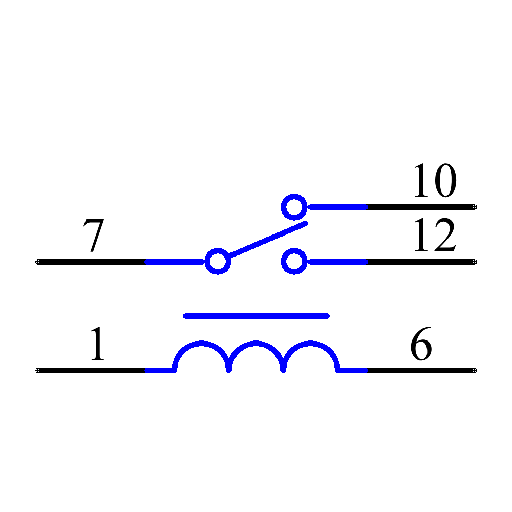 G6E-134PL-ST-US-DC12 Symbol - Omron