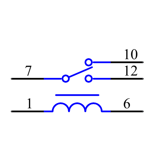 G6E-134PL-ST-US-DC12 Symbol - Omron