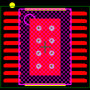 LTC3417AEFE-1#TRPBF Footprint - Analog Devices