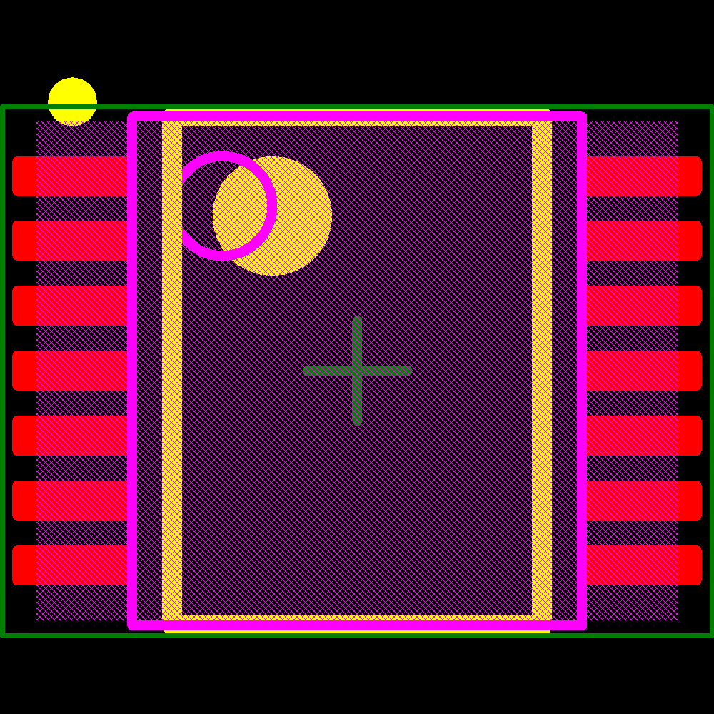 SN74LV04APWR Footprint - Texas Instruments