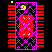 LT3492IFE#TRPBF Footprint - Analog Devices