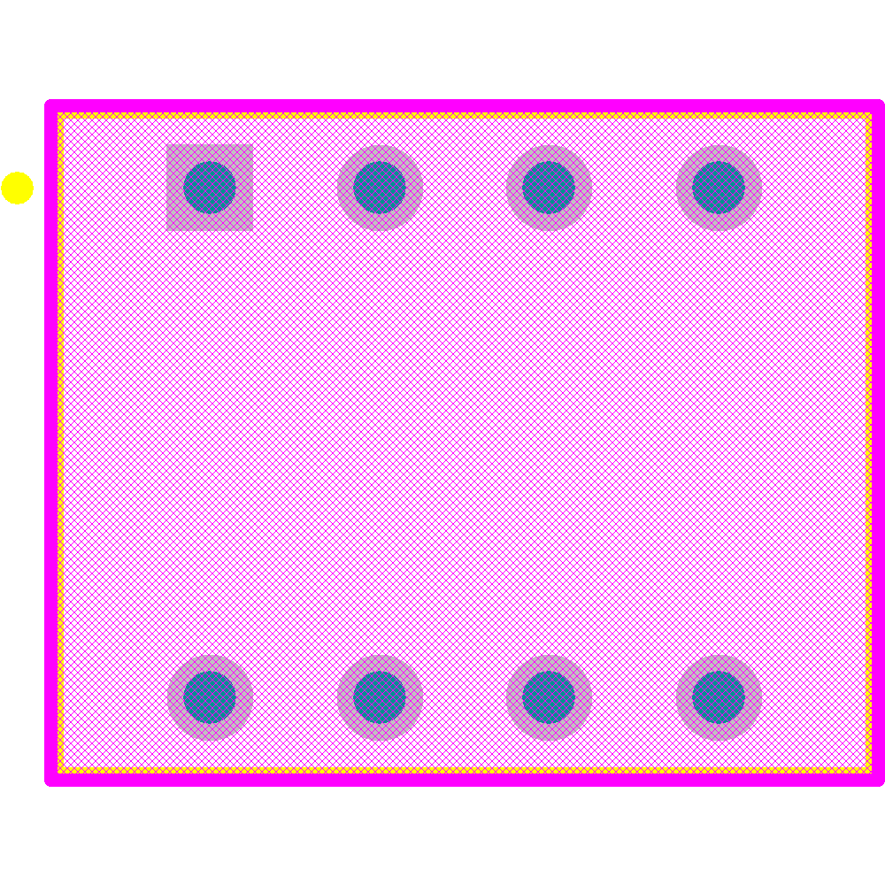 78RB04ST Footprint - Grayhill