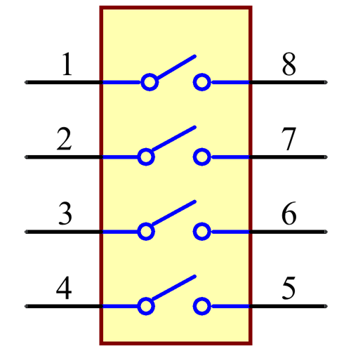 78RB04ST Symbol - Grayhill