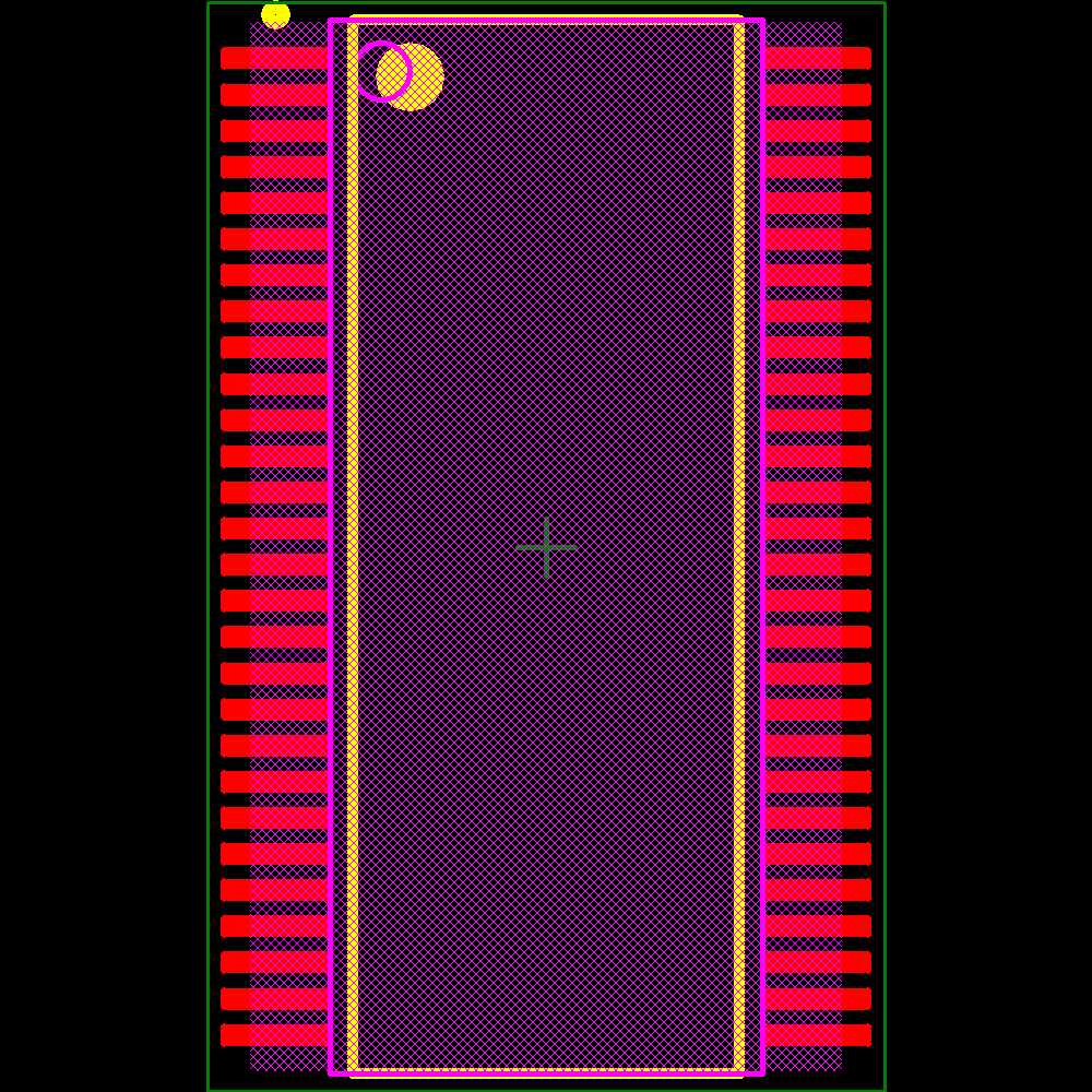 SN74ALVC7813-20DL Footprint - Texas Instruments