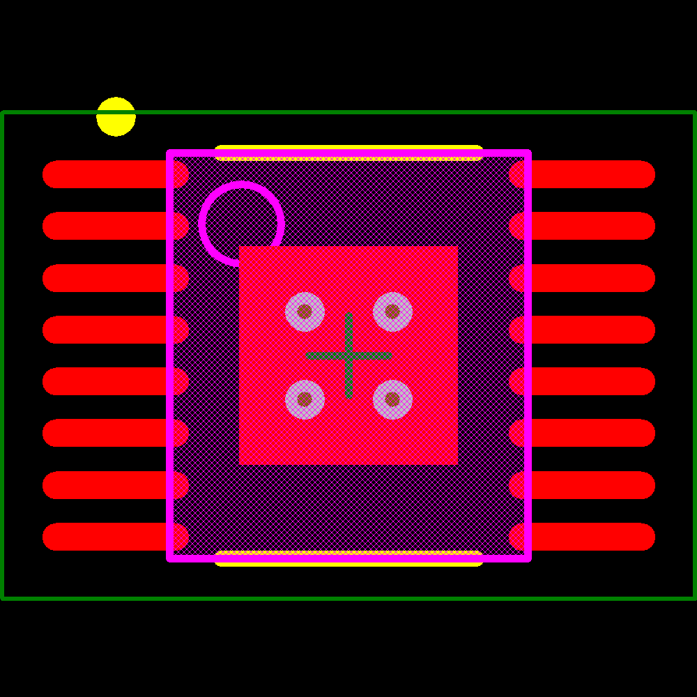 LT3518HFE#PBF Footprint - Analog Devices