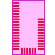 BGM113A256V2 Footprint - Silicon Lab