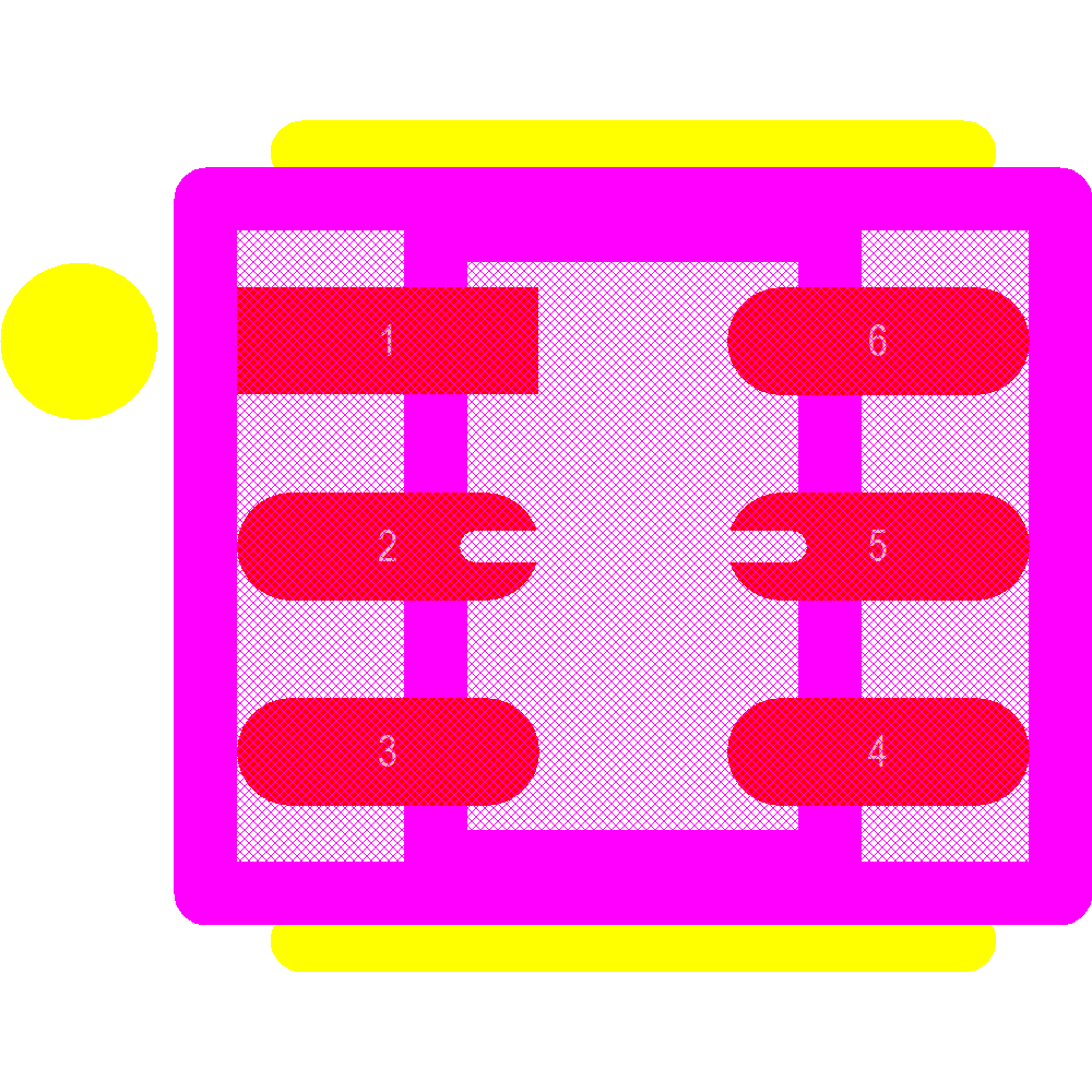 PESD3V3L5UY,115 Footprint - Nexperia
