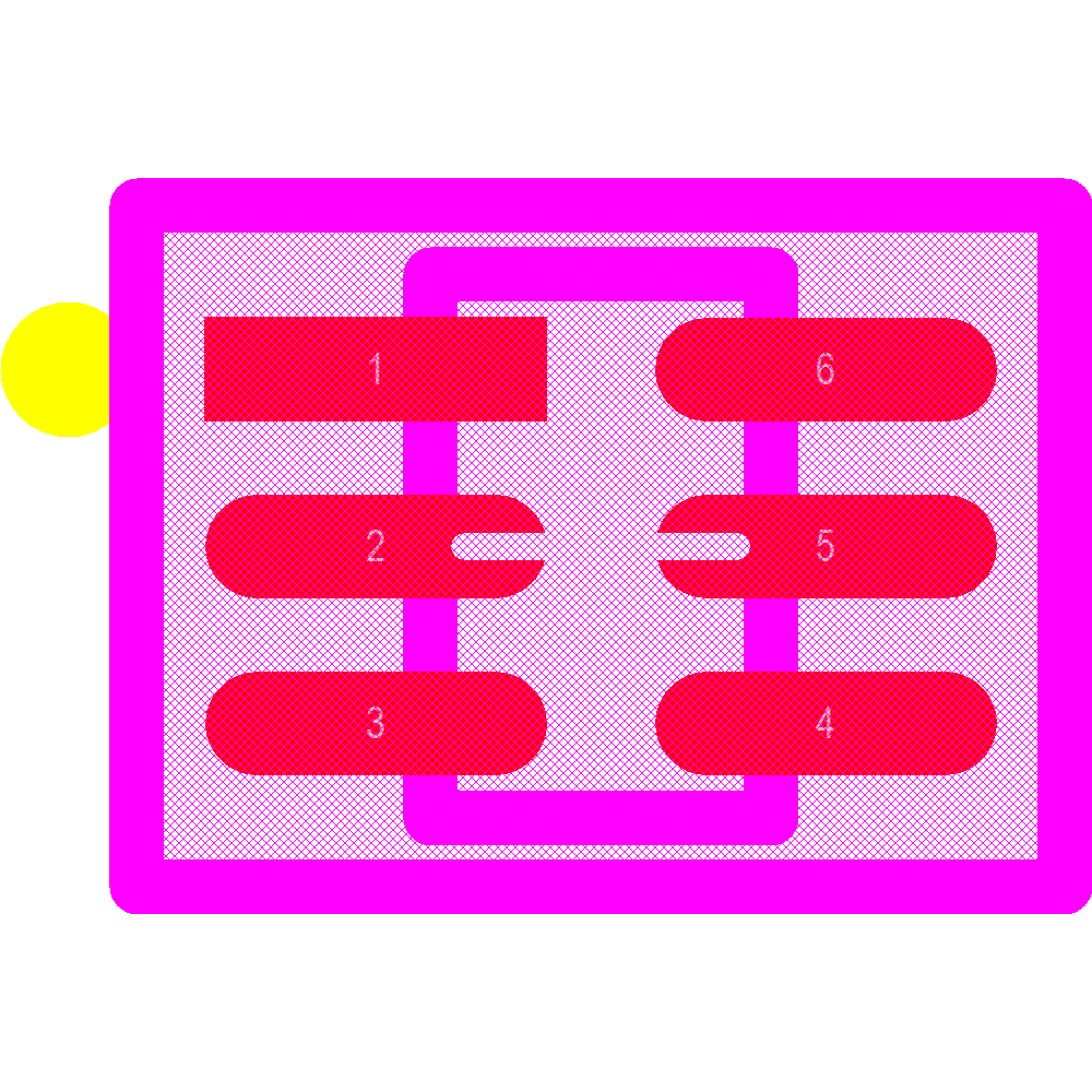 PESD3V3L5UY,115 Footprint - Nexperia