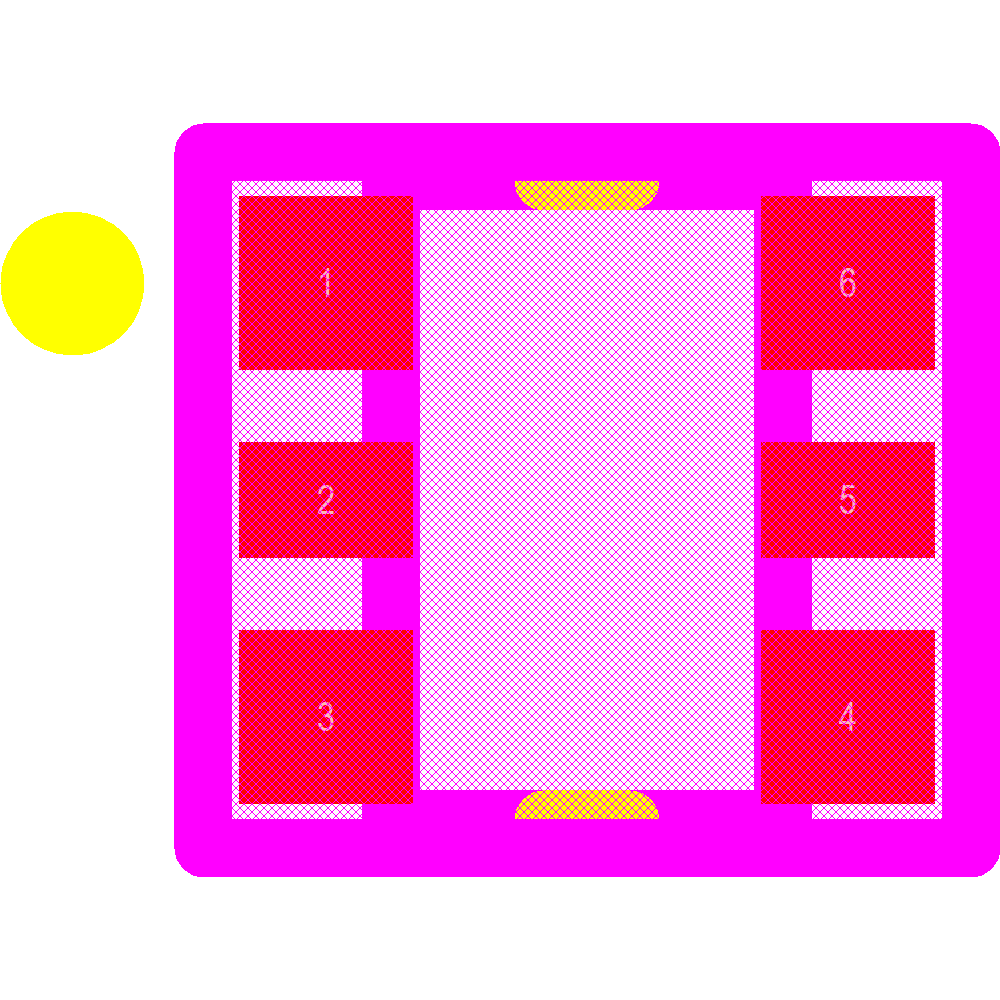 PESD3V3L5UY,115 Footprint - Nexperia