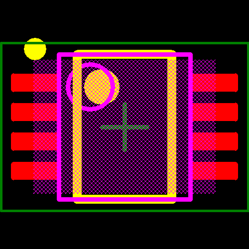 SN74LVC1G99DCTR Footprint - Texas Instruments