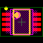 SN74LVC1G99DCTR Footprint - Texas Instruments
