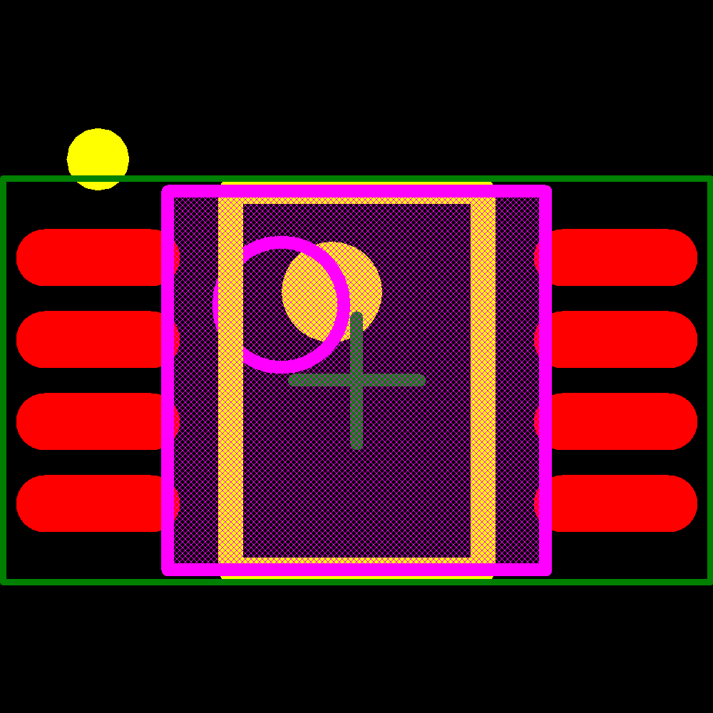 24LC014-E/MS Footprint - Microchip