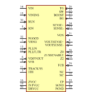 LTC3823EUH#PBF Symbol - Analog Devices