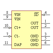 LM2750SDX-5.0/NOPB Symbol - Texas Instruments