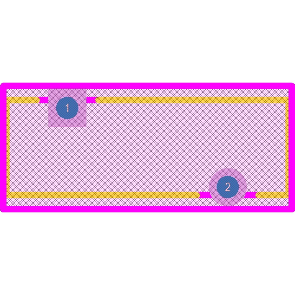 RUEF160 Footprint - Littelfuse