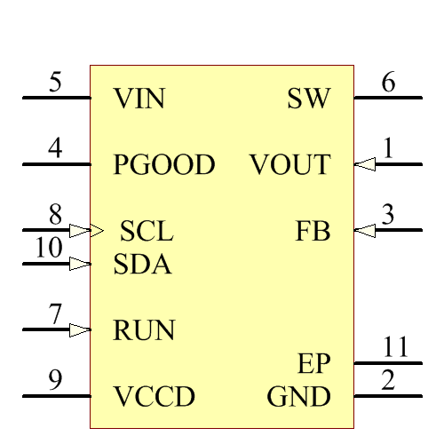 LTC3447EDD#TRPBF Symbol - Analog Devices