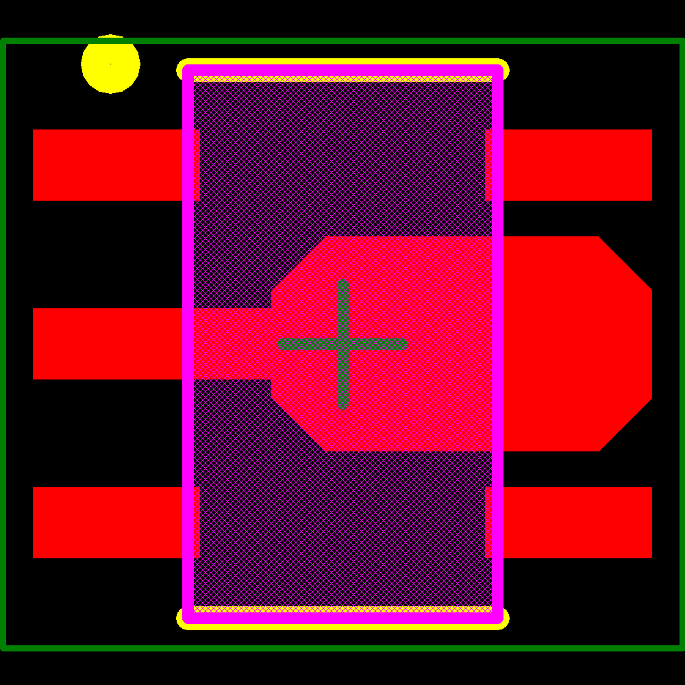 MCP1804T-3002I/MT Footprint - Microchip