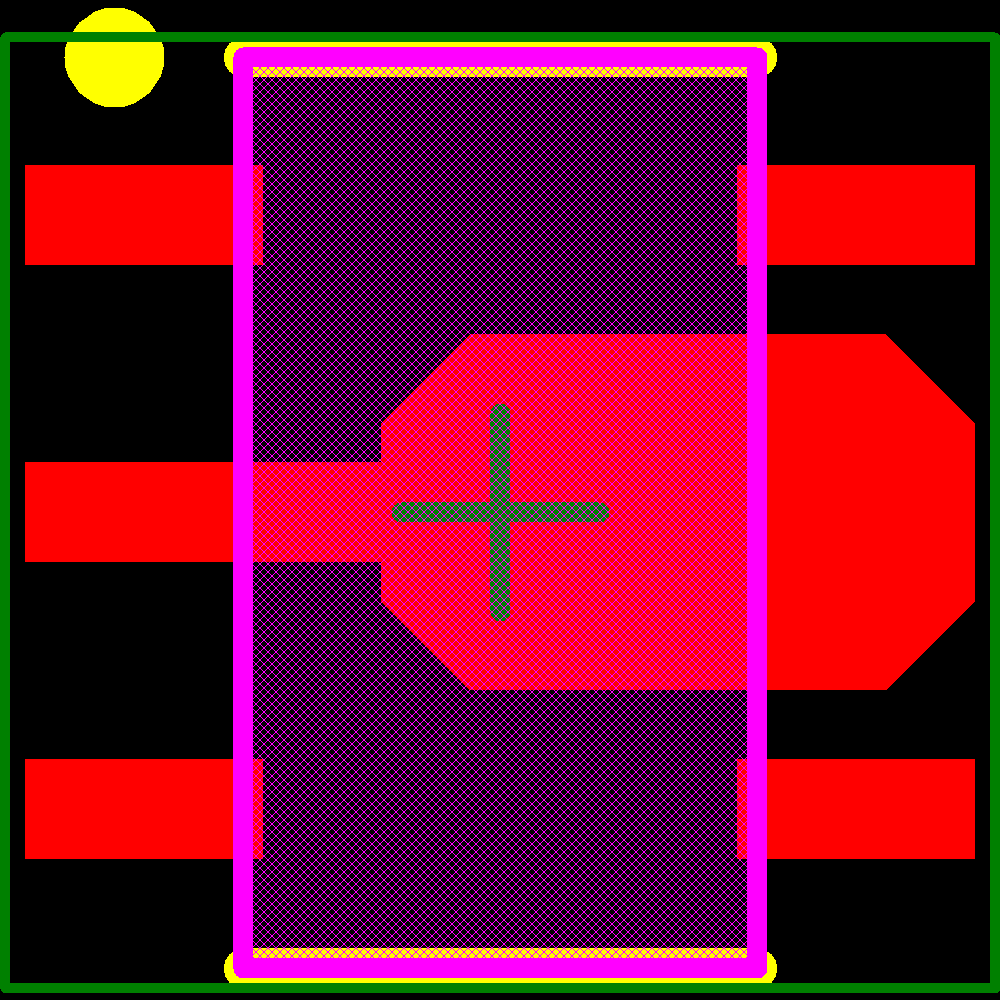 MCP1804T-3002I/MT Footprint - Microchip