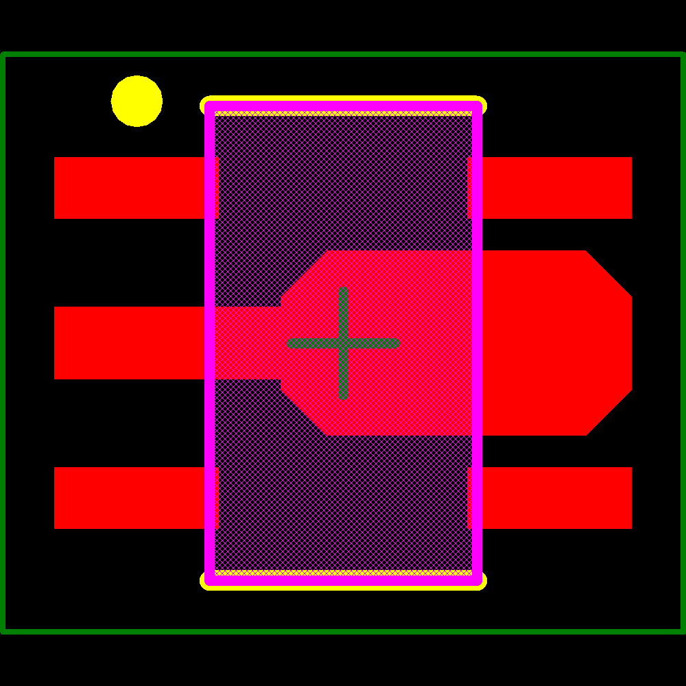 MCP1804T-3002I/MT Footprint - Microchip