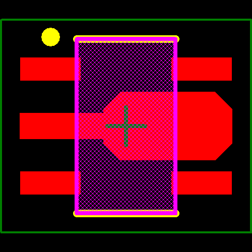 MCP1804T-3002I/MT Footprint - Microchip