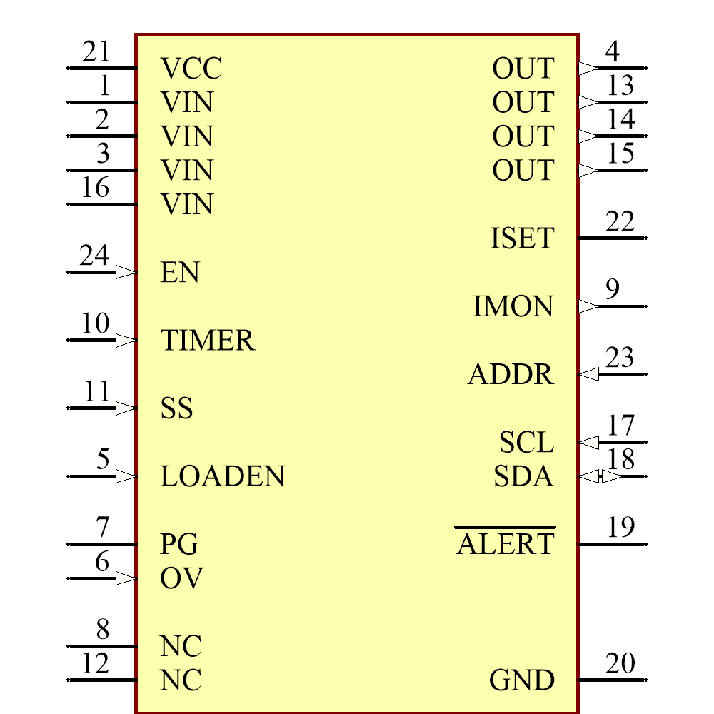 MP5023GV Symbol - Monolithic Power Systems
