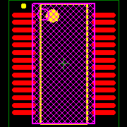Z8F1232HJ020EG Footprint - Zilog