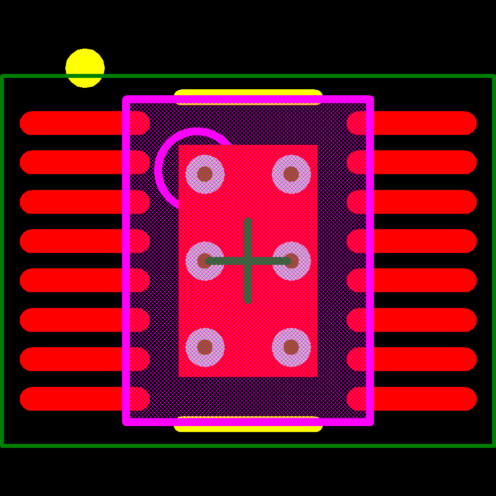 LTC3260HMSE#PBF Footprint - Analog Devices