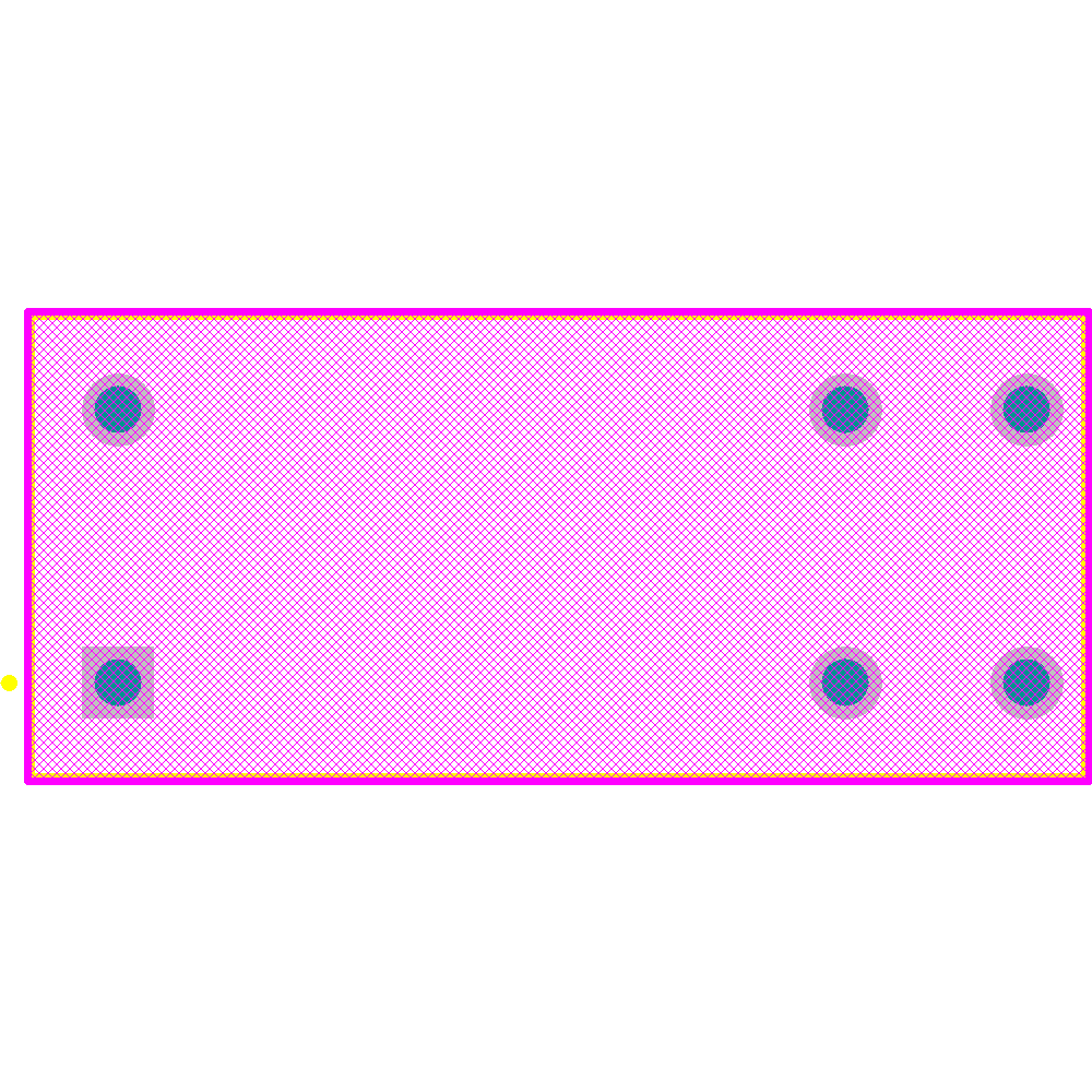 G2RL-1A-E-CF-DC24 Footprint - Omron
