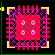 STCF03PNR Footprint - STMicroelectronics