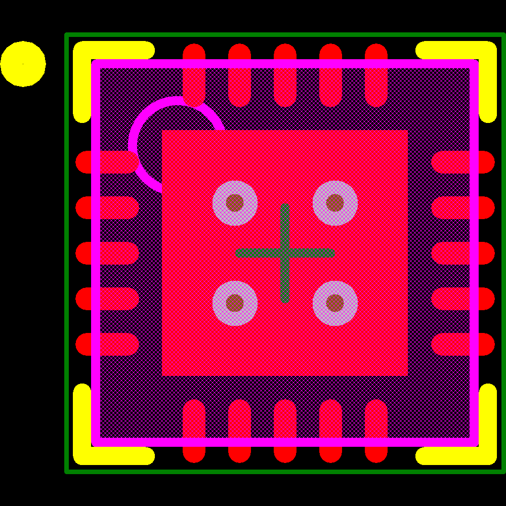 STCF03PNR Footprint - STMicroelectronics