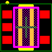 MSQA6V1W5T2 Footprint - onsemi