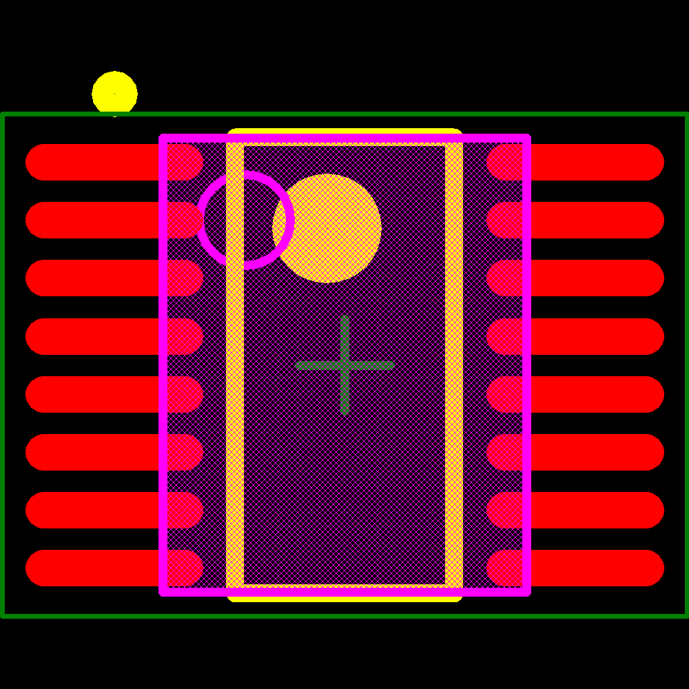 MAX8543EEE+ Footprint - Analog Devices