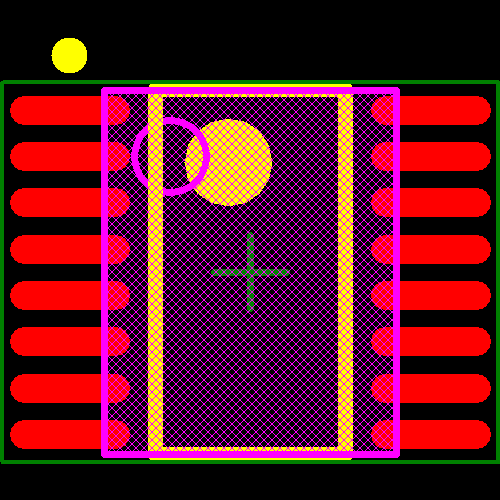 MAX8543EEE+ Footprint - Analog Devices