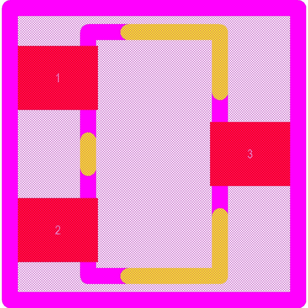 NSVJ2394SA3T1G Footprint - onsemi