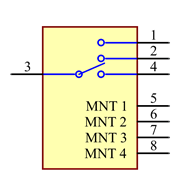 CUS-13TB Symbol - Nidec Copal
