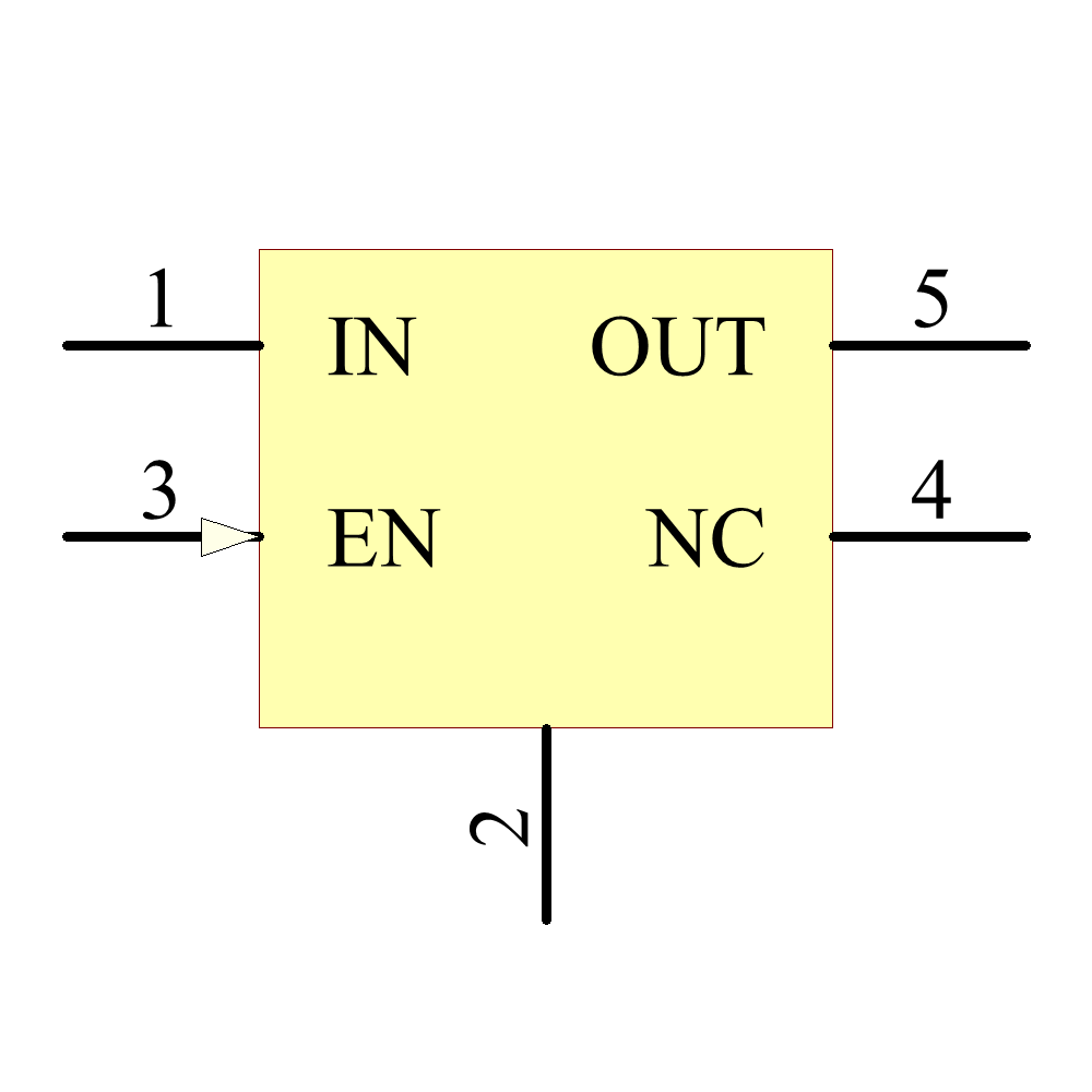 TPS76150DBVT Symbol - Texas Instruments