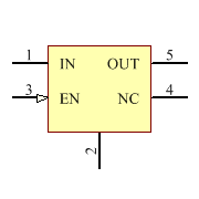 TPS76150DBVT Symbol - Texas Instruments