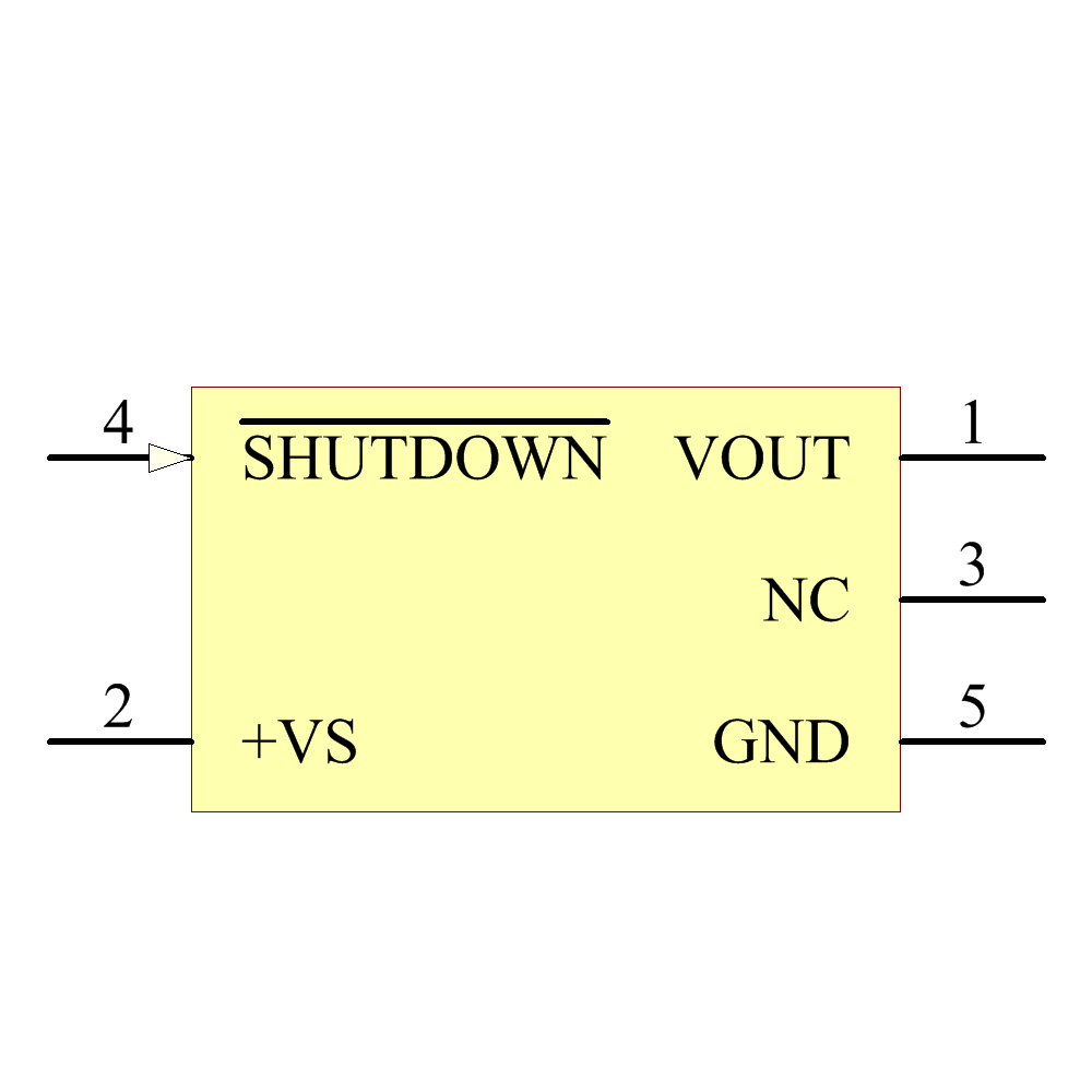 TMP36GRTZ-REEL7 Symbol - Analog Devices