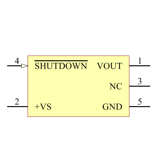 TMP36GRTZ-REEL7 Symbol - Analog Devices