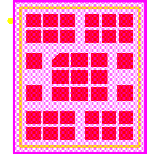 MYMGK1R812FRSR-H Footprint - Murata Power Solutions