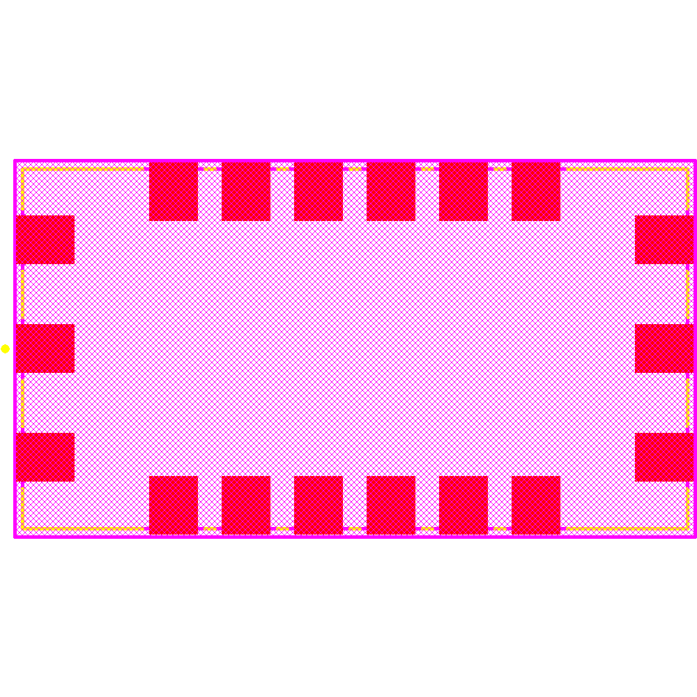 BPF-F100+ Footprint - Mini-Circuits