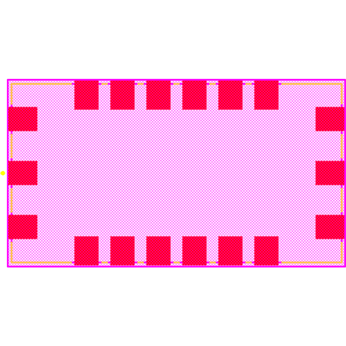 BPF-F100+ Footprint - Mini-Circuits