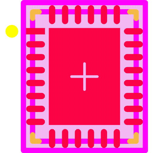 LT3932EUFD-1#PBF Footprint - Analog Devices
