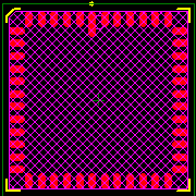 NOIV1SN1300A-QDC Footprint - onsemi