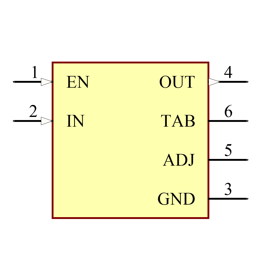 MIC29152WU Symbol - Microchip