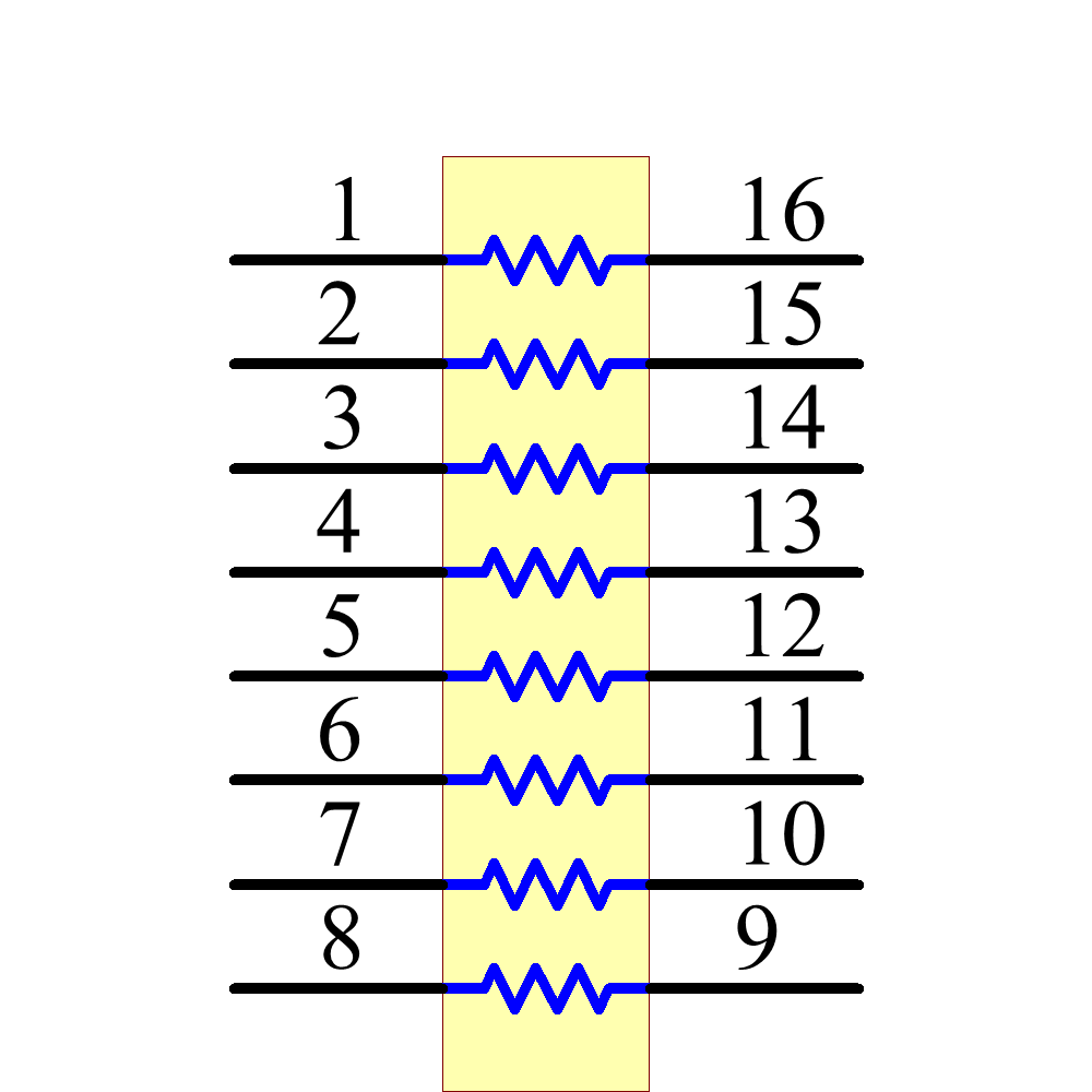 4816P-T01-100LF Symbol - Bourns