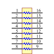 4816P-T01-100LF Symbol - Bourns